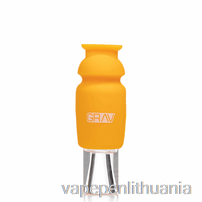 Grav Silikoniniu Dangteliu Stiklinis Ramentas Garstyčių Geltonas Vape Skystis